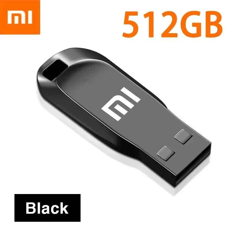 Xiaomi pendrive 3.2USB 2TB flash metal disk 1TB 512GB USB waterproof memory stick SSD unit, suitable for computer Disc buckle