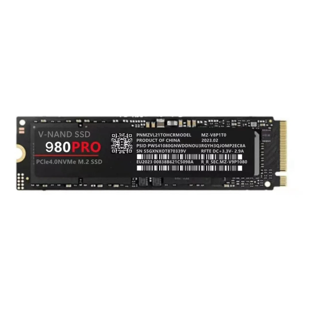 980 Pro M2 2280 NVMe High Speed SSD Hard Disk 1/2/4TB Option, High Read Write Speed Solid State Drive Perfect for PS5 Gaming Mac
