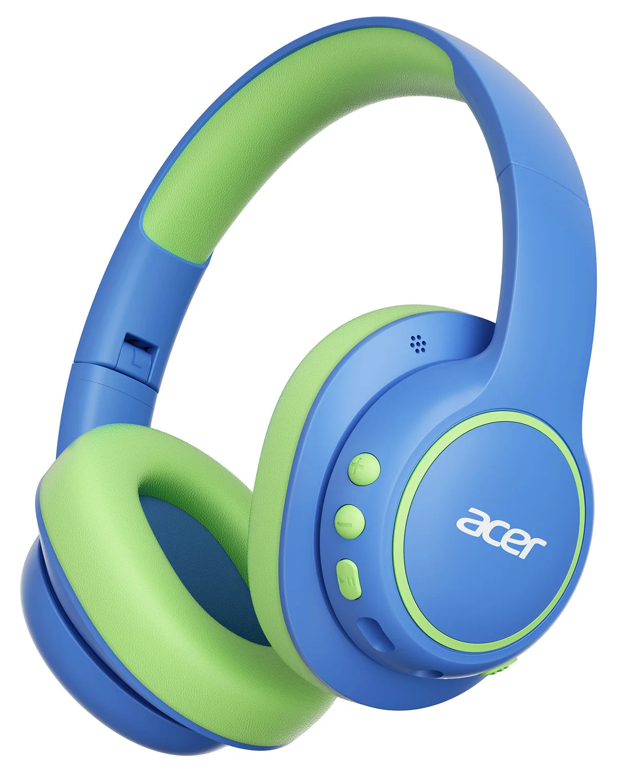 Acer OHR702 Kids Bluetooth 6.0 Headphones Over Ear Headphone with Mic 85dBA Safe Volume USB C Fast Charging Toddler Headphones