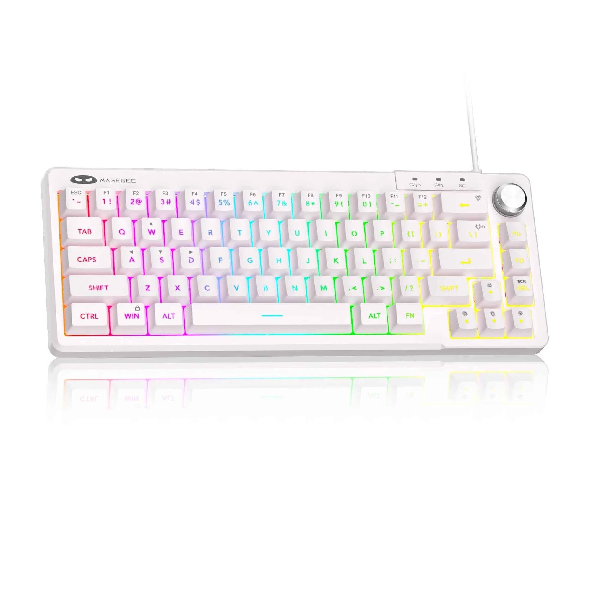MageGee TS68 Mini 60% RGB Gaming Keyboard