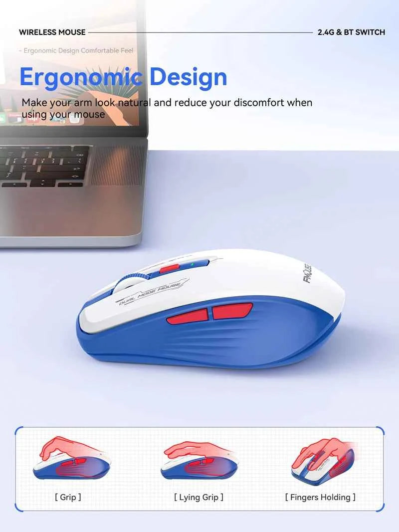 Xiaomi M303L Bluetooth Wireless Mouse 2.4G Dual Mode 1600 DPI Silent Tablet Notebook PC Office Portable Mouse For Android ios