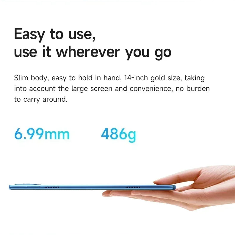 2025 New iPad Air PRO Latest Global First Tablet mi Android 14 Snapdragon 8Gen3 11 inch Soft Light Screen WiFi GPS WPS 5G планше