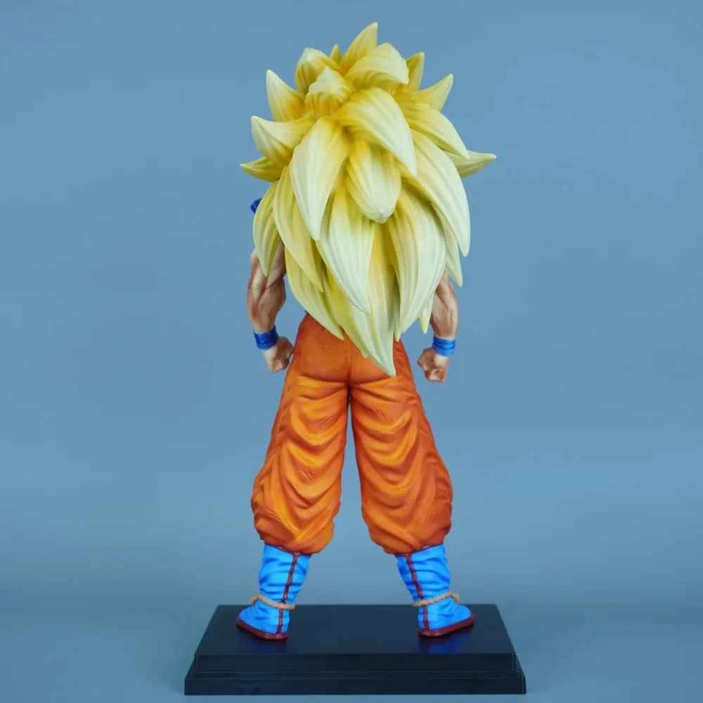 31.5cm/12.4in Anime Dragon Ball Figure Super Saiyan 3 Goku Action Figures Pvc Statue Desktop Ornamen Collection Model Toys Gifts