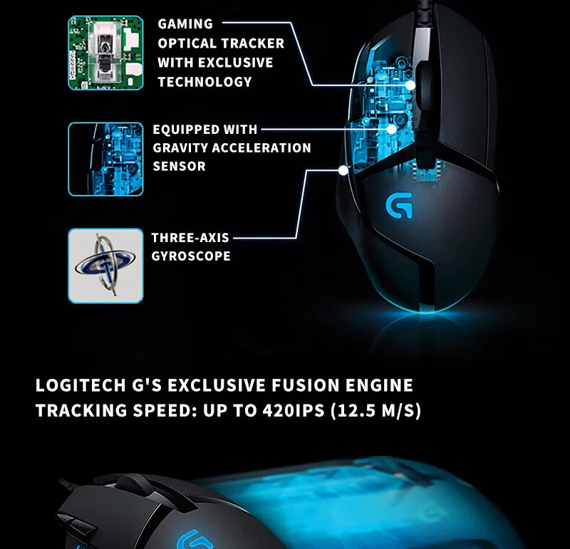 [Limited-time Discount] Logitech G402/M100R/G102 Gaming Mouse - The Perfect Time to Purchase!
