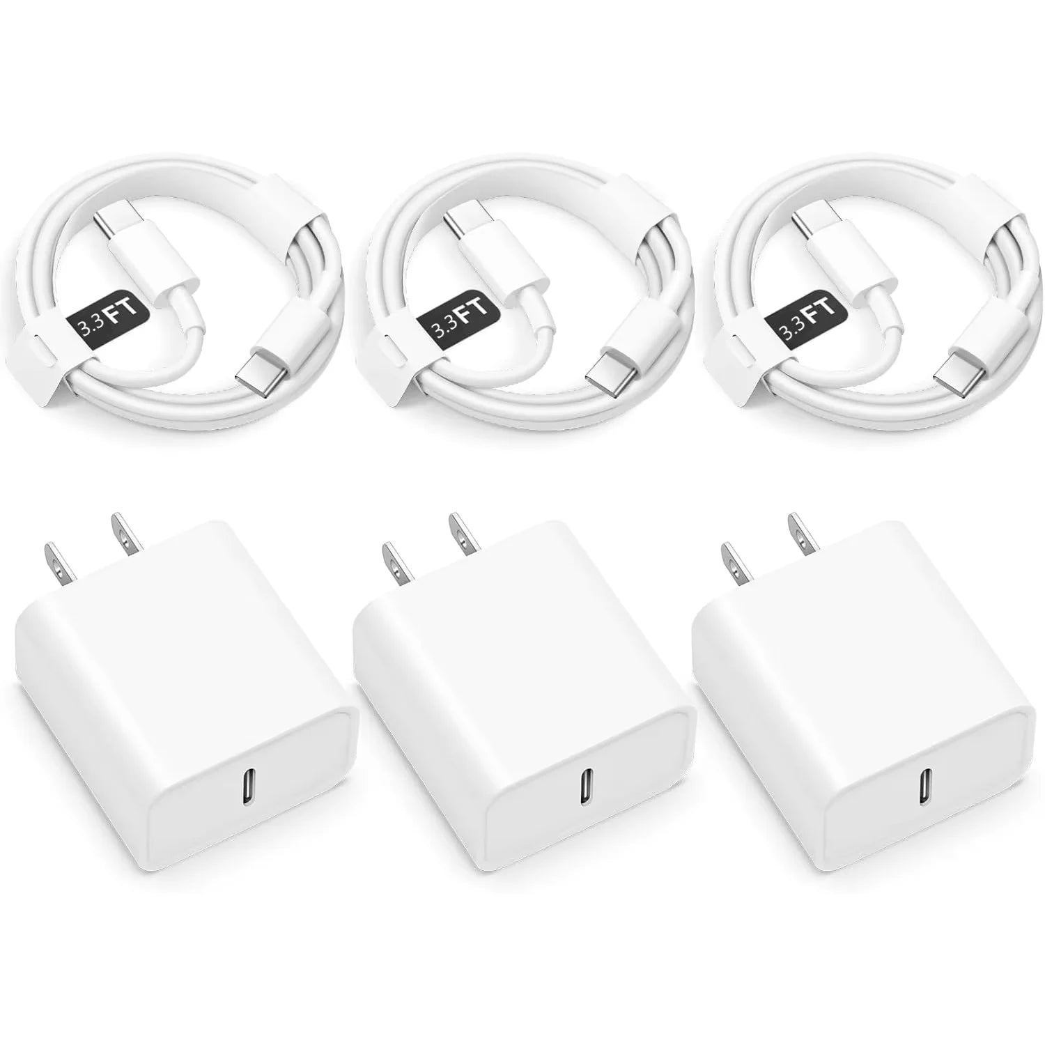 For iPhone 16 15 Charger Fast Charging 20W USB C Charger Block and Type C for iPhone 16/16 Pro/16 Pro Max/16e,for iPhone 15