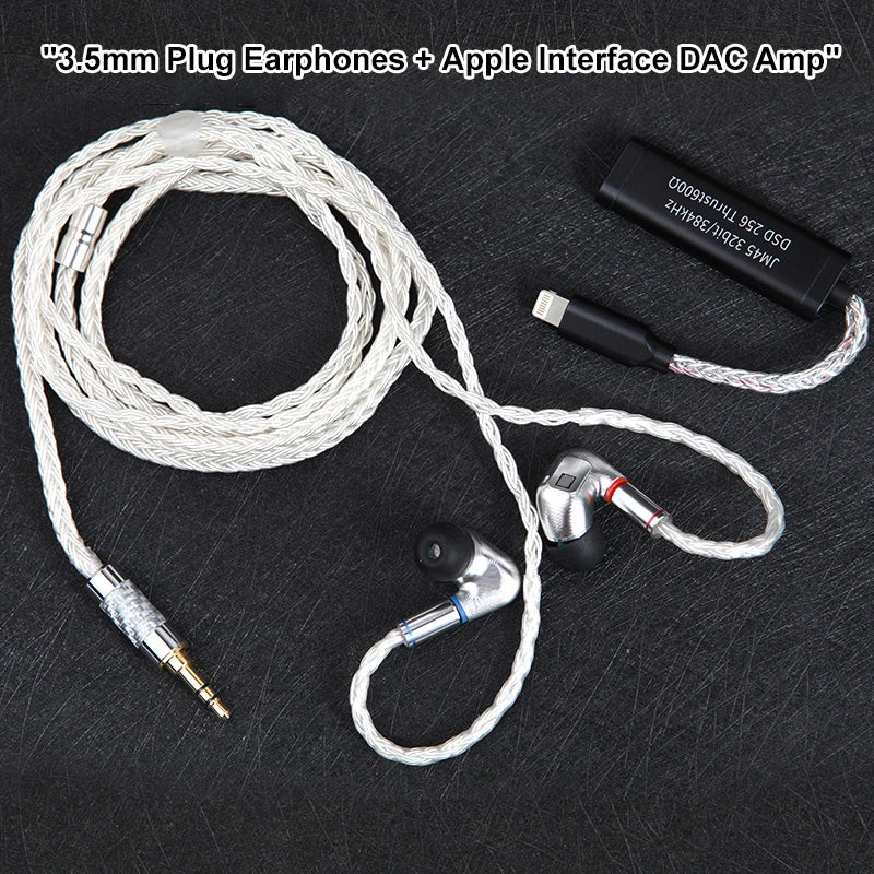 IE900 original unit high-end customized in ear high fidelity wired earphones with mmcx interface, universal for mobile phones