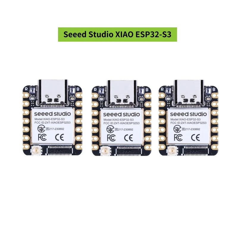 1-10PCS ESP32S3 Mini Development Boards Seeed Studio XIAO ESP32 S3 Arduino MicroPython Dev Board 240MHz 2.4GHz WiFi Bluetooth