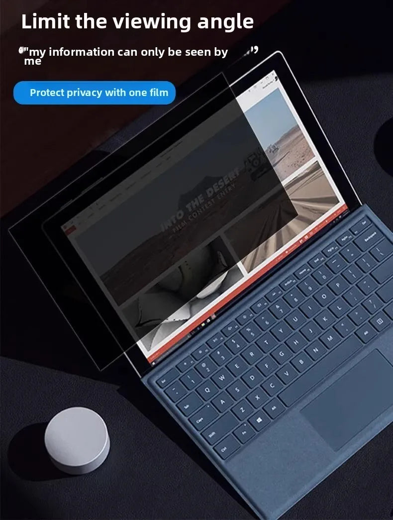 Pro11/10/9/8anti reflective and anti-blue protective film suitable for Laptop7/6/5/4computer anti peep film on Microsoft surface