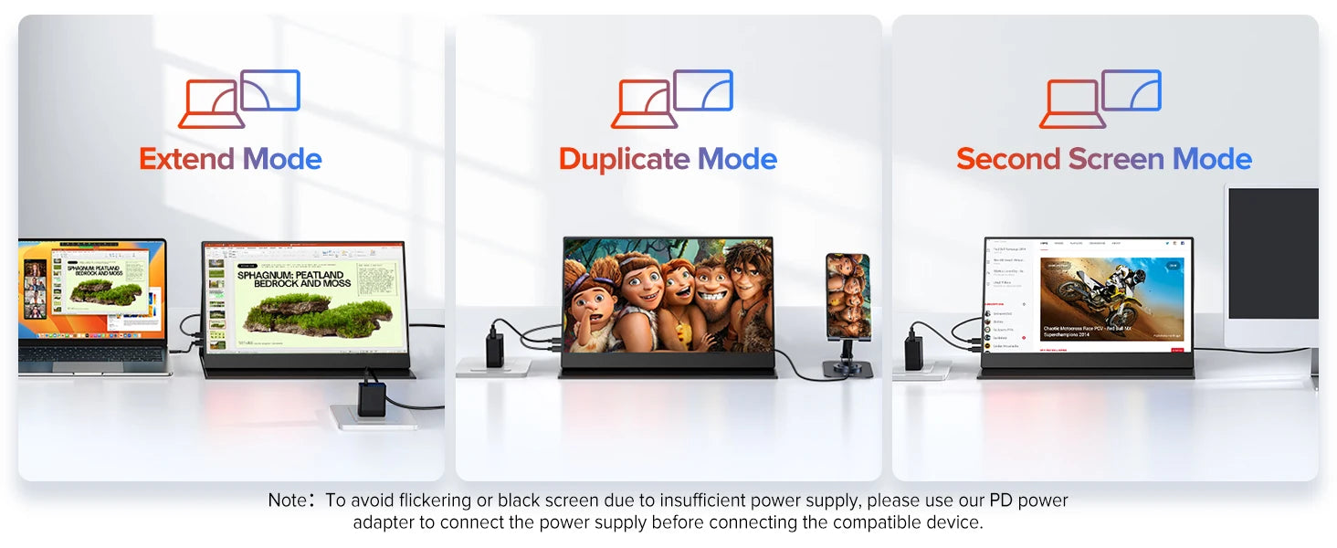 EVICIV Portable Monitor 15.6