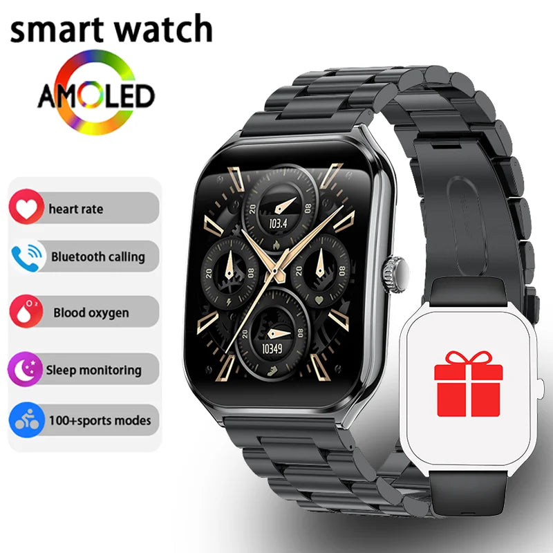 New Ultra Thin Smart Watch men 1.96