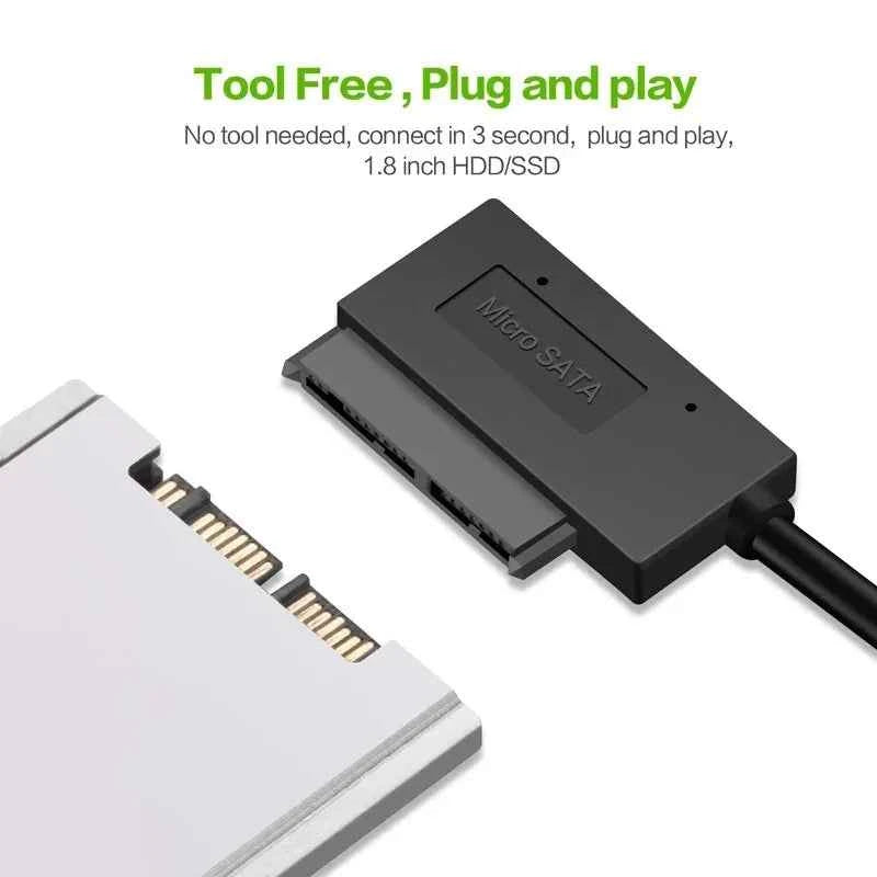 20-50 CM USB 3.0 2.0 SATA Cable Adapter Extension Computer Cables Connectors Support 2.5 Inches External Ssd Hdd Hard Drive USB