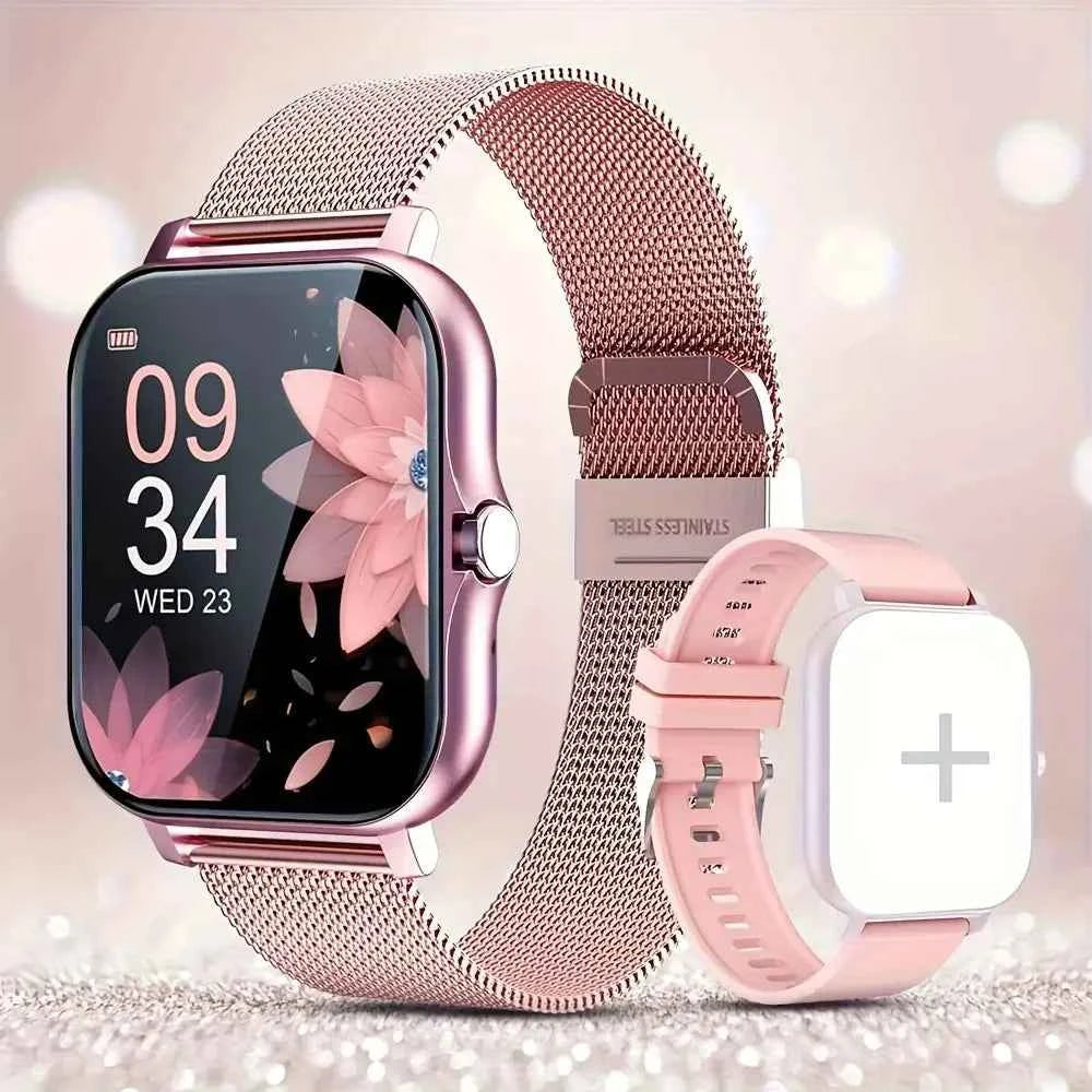 Smartwatch, phone answering/calling, multi-sport mode, message reminder view, suitable for men/women