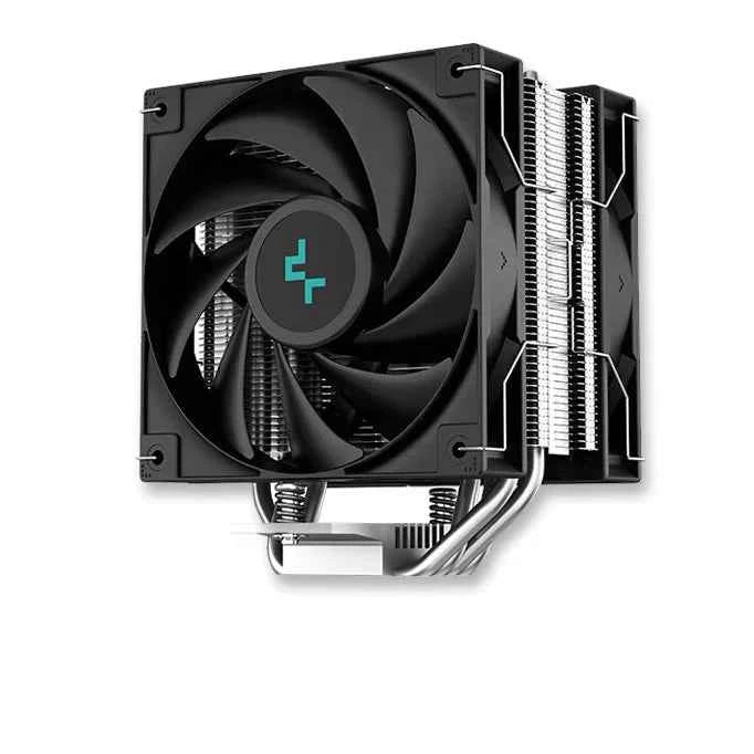 DEEPCOOL AG400 4 Heat pipes Dual Fan CPU Air-Cooling Radiator, 2000RPM Desktop Cooling Fan for Intel LGA1700 1200 115X AMD AM4 AM5