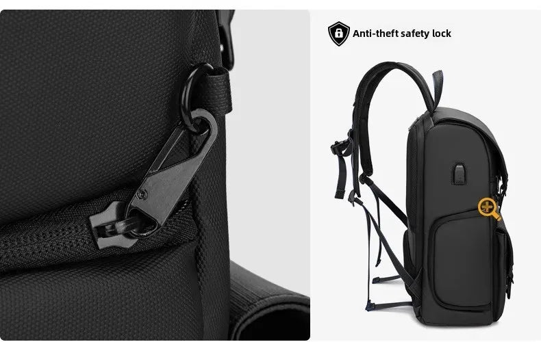 Camera bag - Large capacity double-shoulder photography bag - Camera backpack - Travel and outdoor photography bag