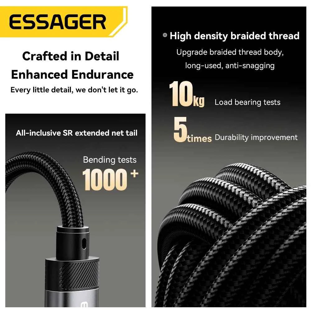 Essager Type-C to 3.5mm Audio Adapter