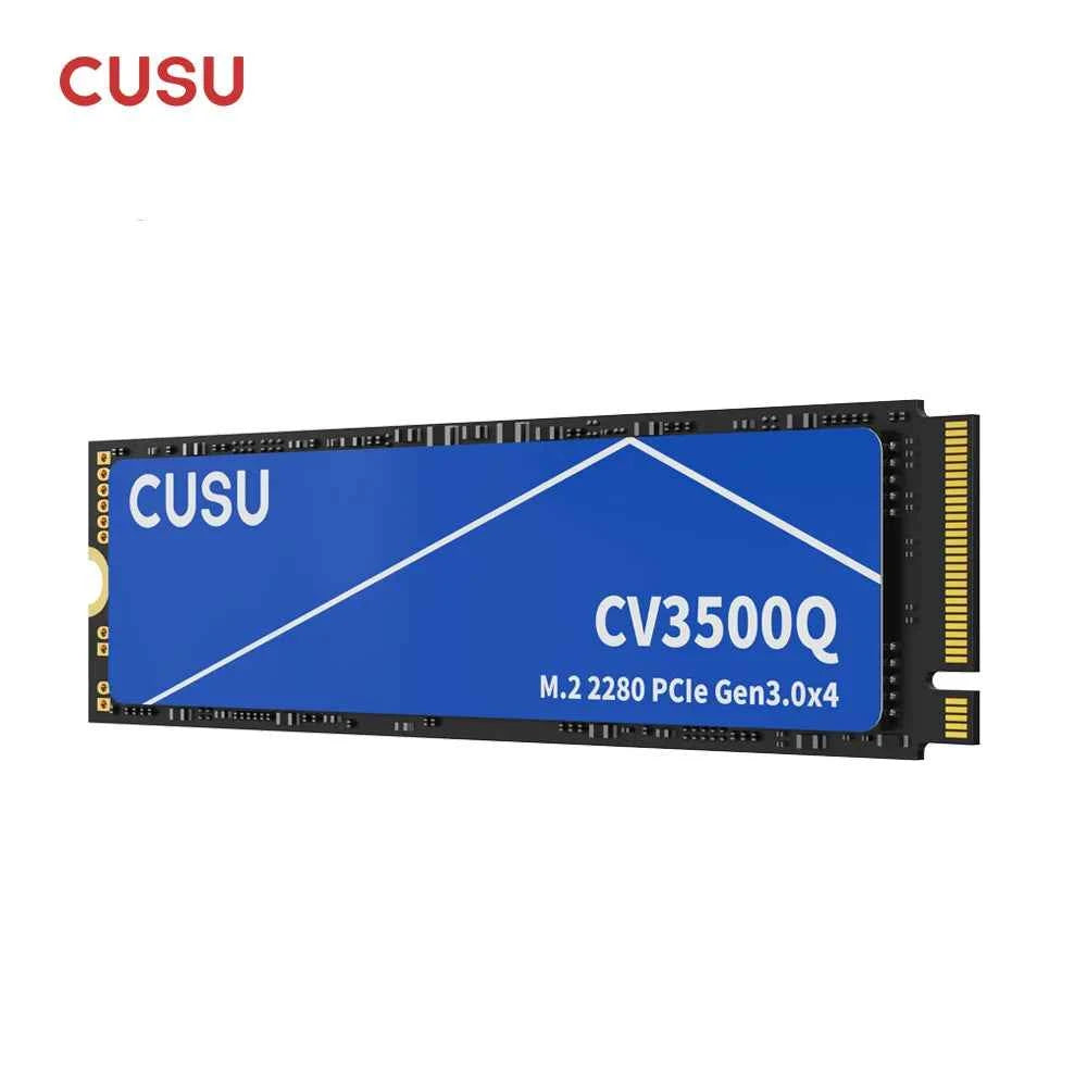 CUSU SSD 512GB 1TB 2TB M.2 NVMe M2 SSD 256GB Hard Drive Solid State Disk for Laptop Desktop