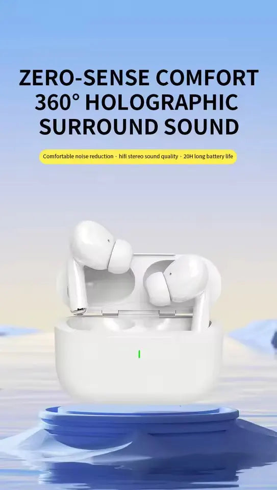 UEESFIT NEW A5 TWS Wireless Earphones Bluetooth 5.3 Sports Headphones HD Call HiFi Sound Headset Mini In-Ear Earbuds With Mic