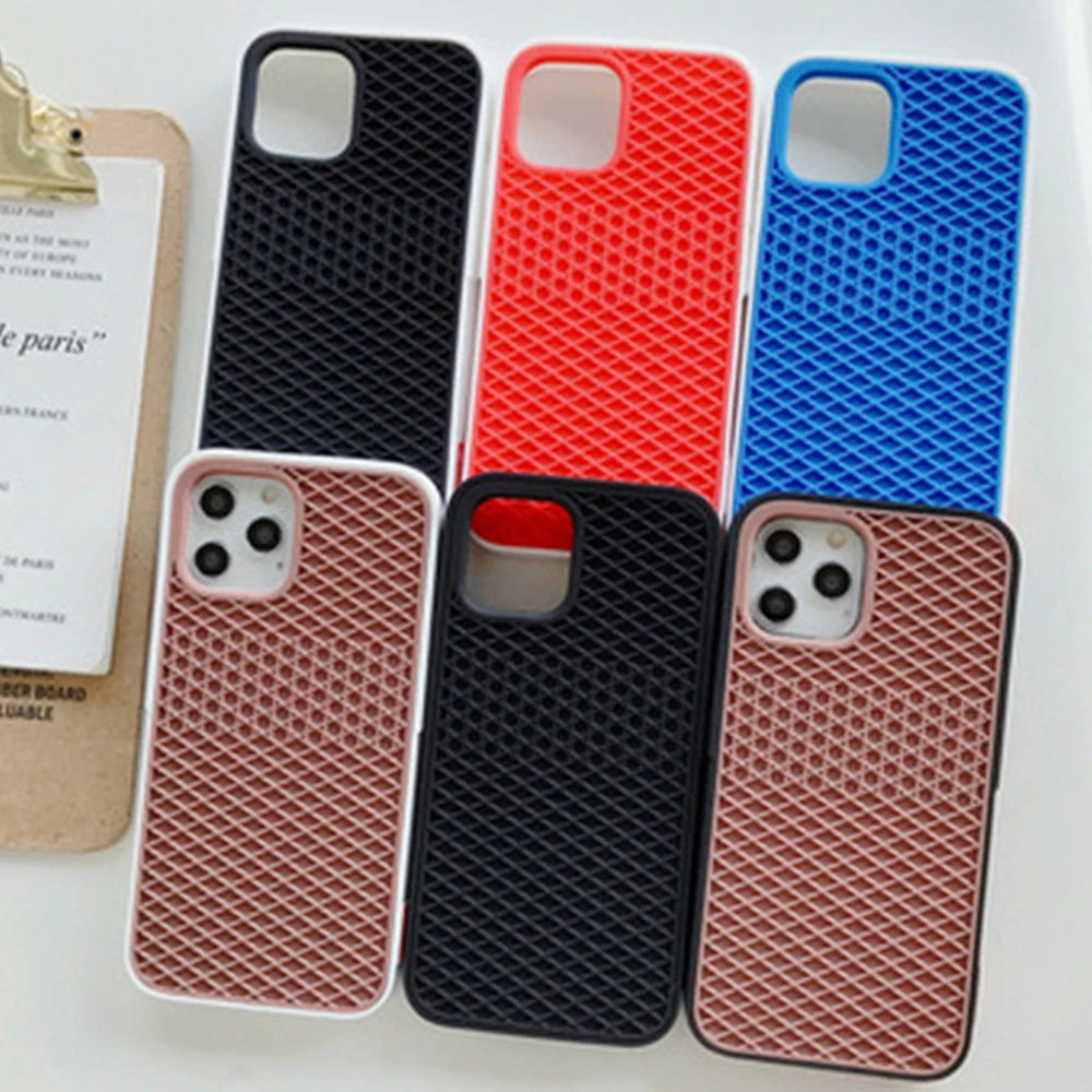 Case For iPhone 16 15 14 13 12 11 Pro Max XR XS X Waffle Shoe Sole Phone Case for iPhone 6 7 8Plus Silicone Back-Vans-case Cover