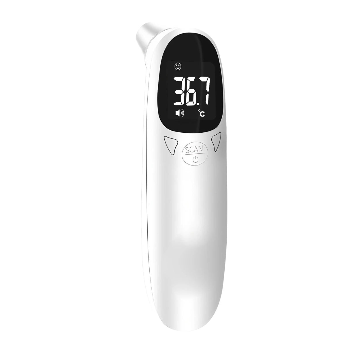 LCD Display Infrared Forehead Thermometer Fast Measure ℃/℉ IR Body Thermometer for PET Fever Detection