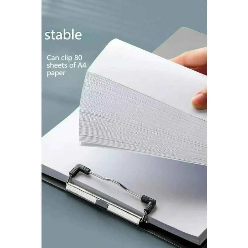 1pc of A4 Clipboard with a Plastic Backing, Suitable for Writing, Holding Documents, Invoices, And Menus