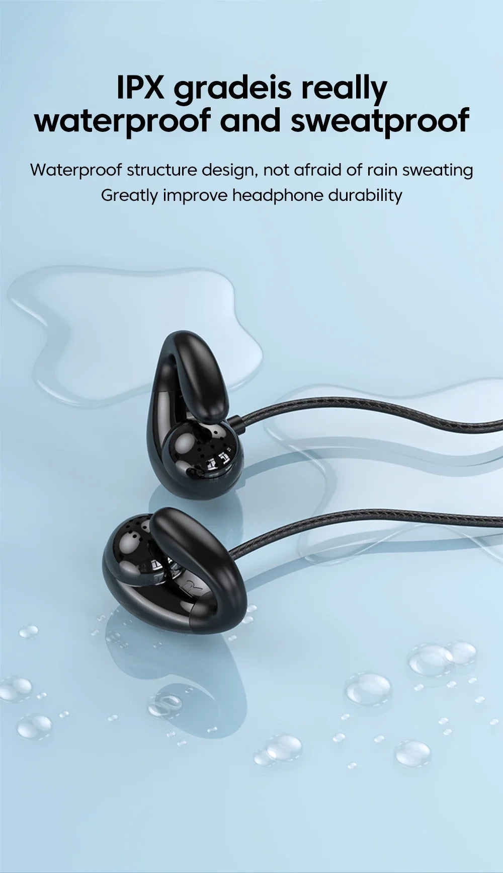 Type C Over-ear Wired Headphones With 3.5mm Ear Clips Non-inferior Earphones Wireless Control With Microphone Limited Editio