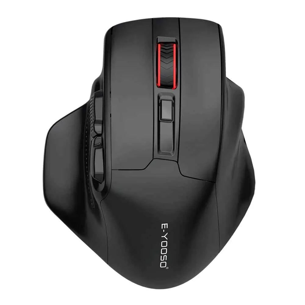 E-YOOSO X-31 USB 2.4G Wireless Gaming Large Mouse for Big Hands PAW3212 4800 DPI 5 Buttons for Gamer Mice Computer Laptop PC