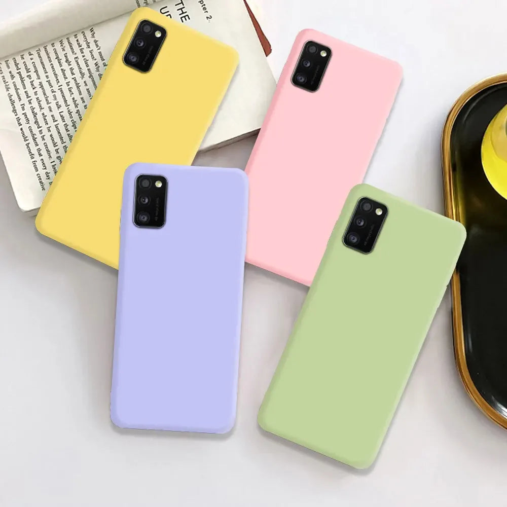 Liquid Soft Silicone TPU Case For Samsung Galaxy S20 S21 S22 S23 Plus Note 20 Ultra S21 FE 5G Back Cover Cases