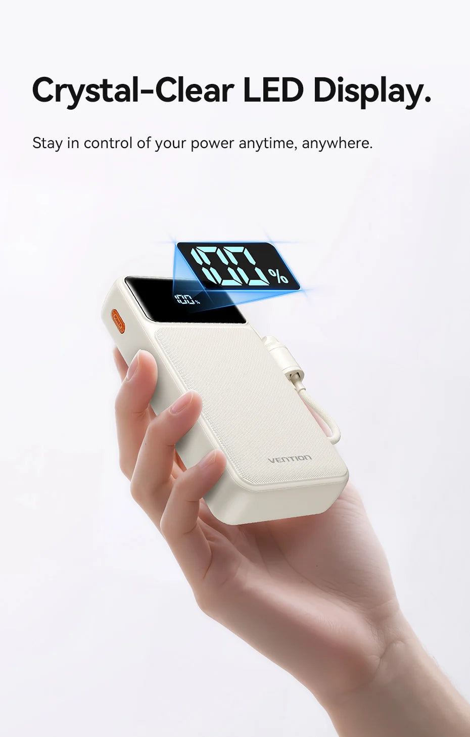 Vention CCC 20000mAh 22.5W Power Bank Portable Fast Charger for Xiaomi iPhone Samsung Spare Battery 3C Certified Powerbank