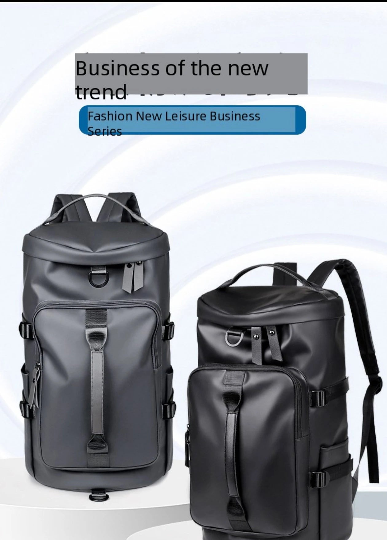 Travel backpack, large carry on bag with shoe compartment approved by the airline, 17 inch laptop backpack, business work fitnes