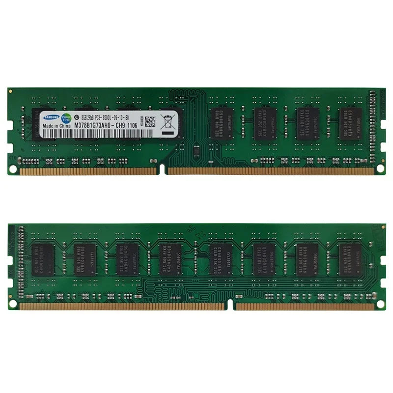 SAMSUNG DDR3 RAM 8GB 4GB 2GB 1600MHz Desktop Memory PC3-12800U DIMM 240Pins 1.5V Memoria RAM DDR3 - WinSupport Tech