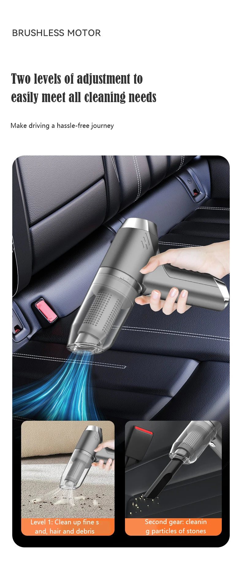 Mi 120000Pa Strong Suction Vacuum Cleaner Portable Handheld Mini Wireless Vacuum Cleaner Home Appliance For Car Home Office