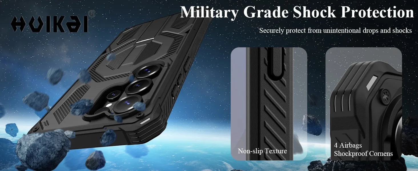 Magnetic Case For Samsung Galaxy S26 Ultra S25 S24 Military Grade Protectio Shockproof Heavy Shock Absorption Protective Covers