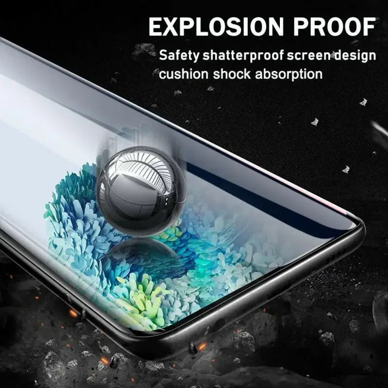 Privacy Screen Protector for Samsung Galaxy S25 S24 S23 Ultra Anti-spy Tempered Glass Fingerprint Unlock for Samsung S22 S26Plus