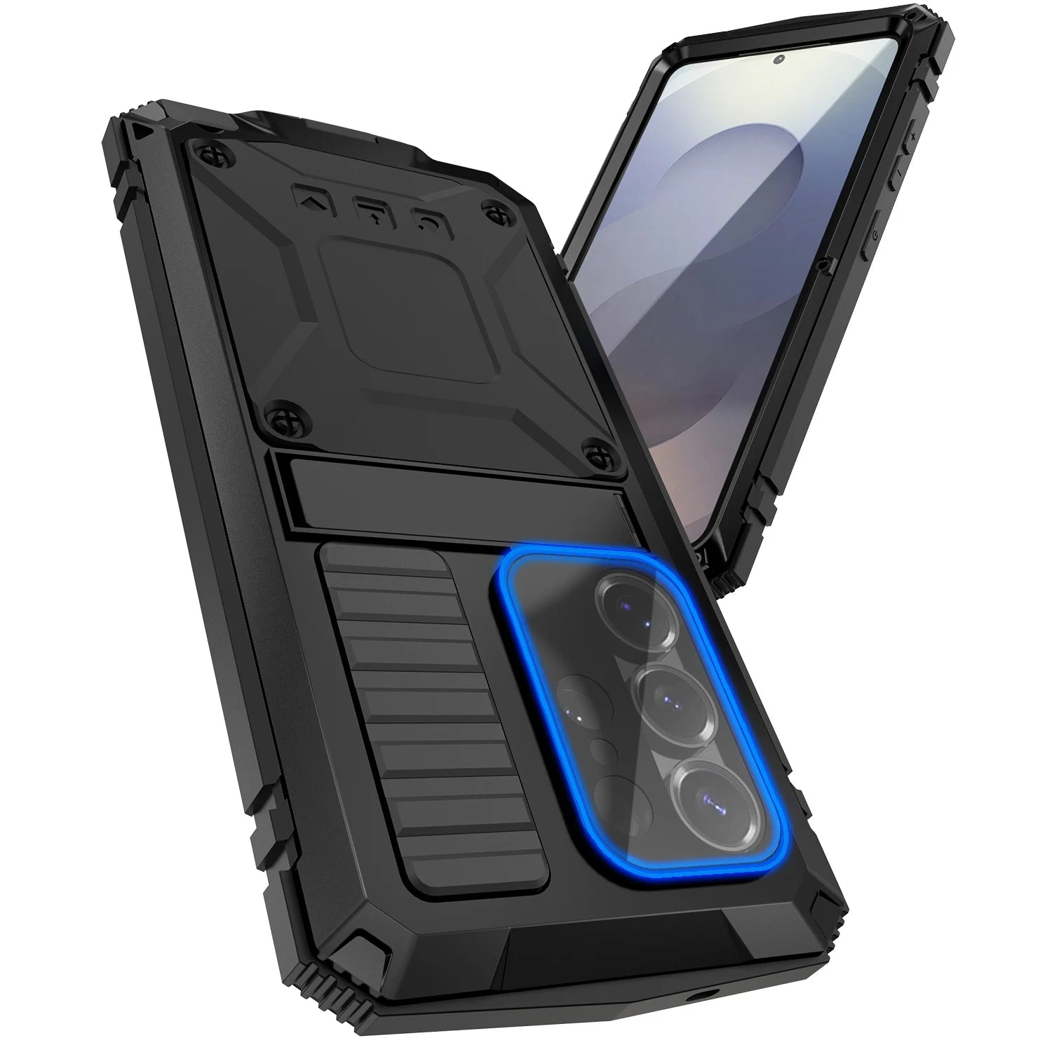 Case For Samsung Galaxy S26 Ultra S26 Plus S26 5G S 26 Heavy Duty Protection Armor Metal Phone Cover Capa Coque Fundas