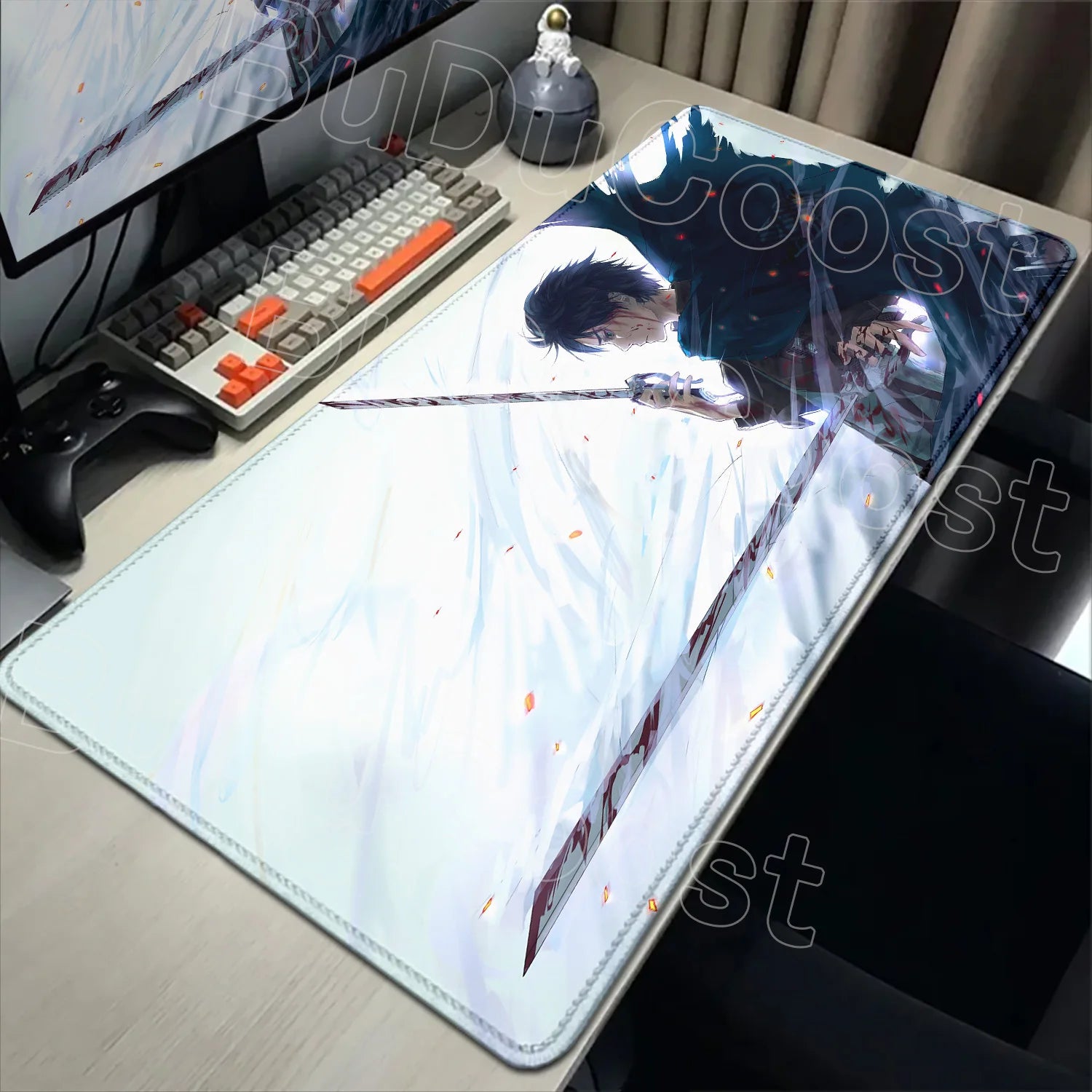New Mousepad Anime Attack on Titan Mouse Pad Gaming Accessories PC Keyboard Large Rubber Non-slip Desk Mat Computer Table Carpet