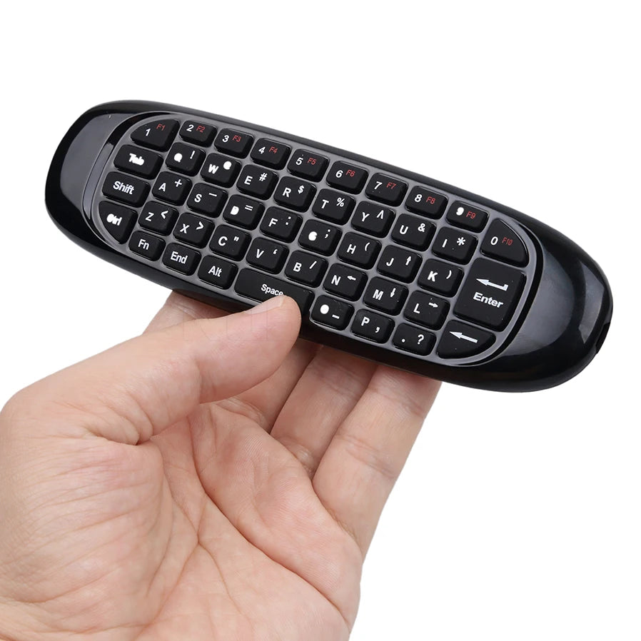 2.4G Flying Mouse Keyboard Combo Mini Keyboard Air Mouse with Voice Control IR Learning for PC Projector TV BOX Laptop