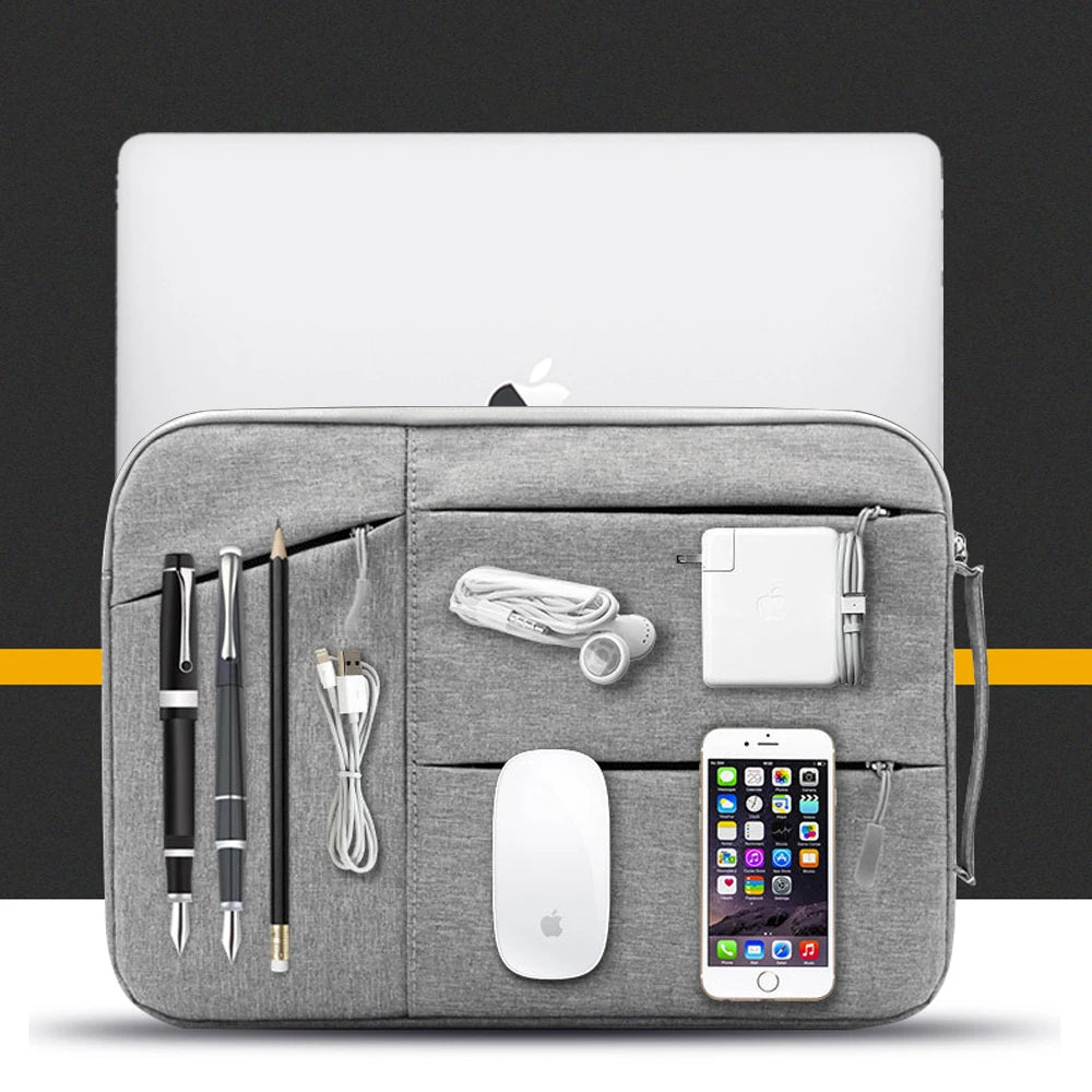 Waterproof Universal Laptops Bag Sleeve 12 13 14 15 15.4 15.6 16 inch Notebook For Macbook Computer Handbag Briefcase Travel Bag