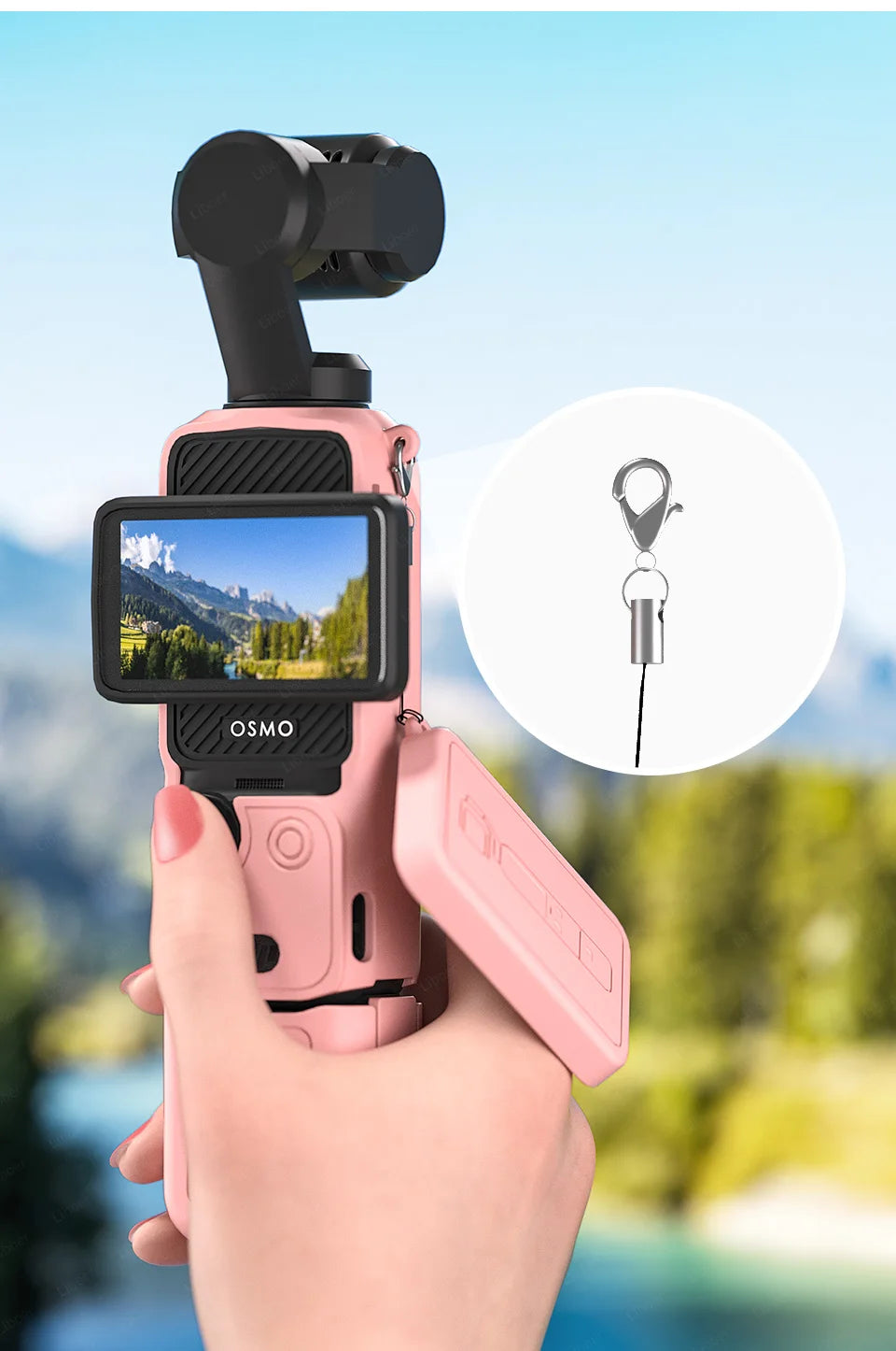 Silicone Case for DJI OSMO Pocket 3 Protective Cover Pocket3 dji Accessories Quality Material case for Osmo Pocket 3