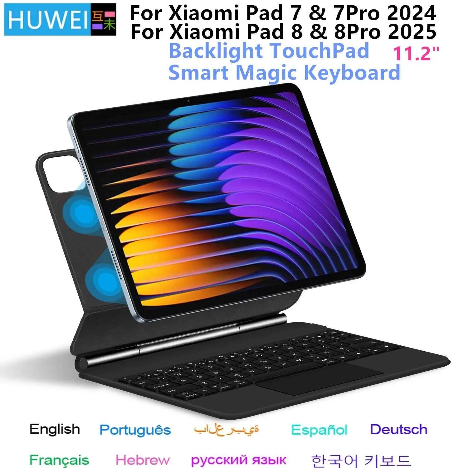 Magic Keyboard Folio For Xiaomi Pad 7 2024 Mi Pad 7 Pro 11.2