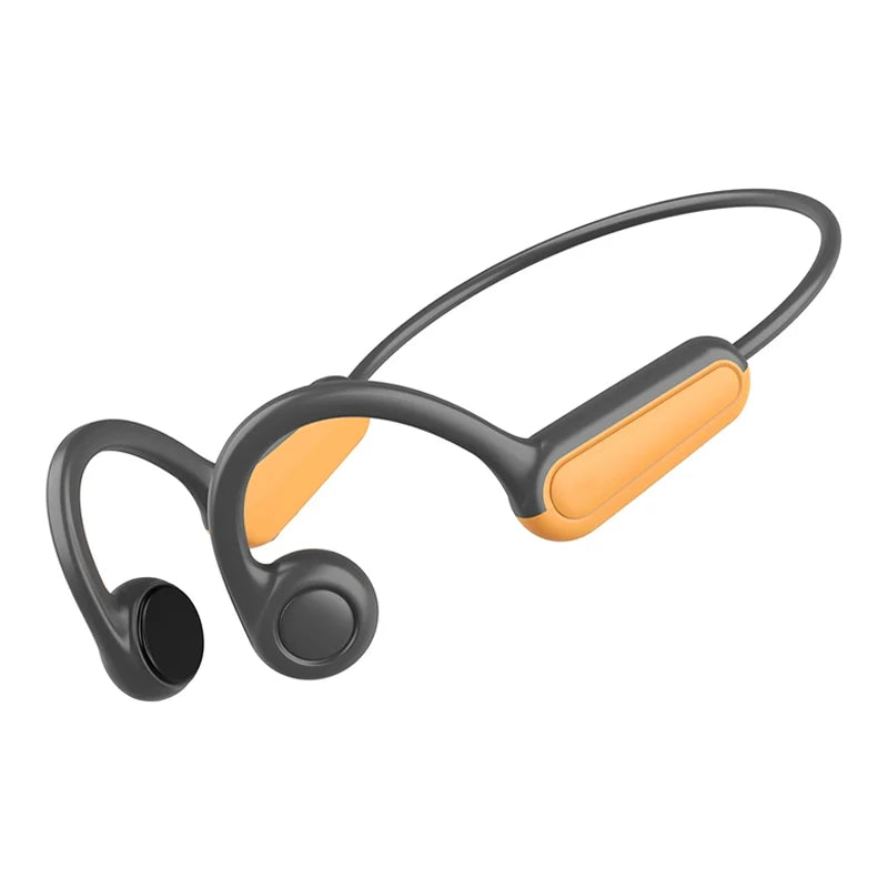 B8 True Bone Conduction Earphones Bluetooth 5.3 Sports Wireless Headphones Ear Hook IPX5 Waterproof Headset for Running Driving