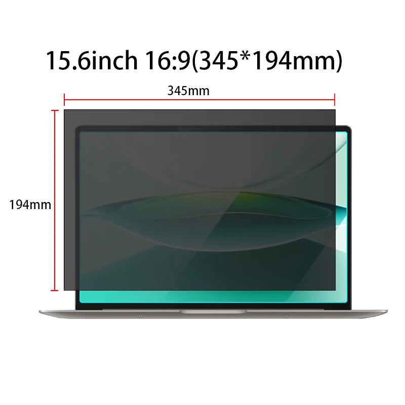for 13/14/16/17/18 inch laptop privacy film customized size anti reflection and anti blue light radiation screen protector film