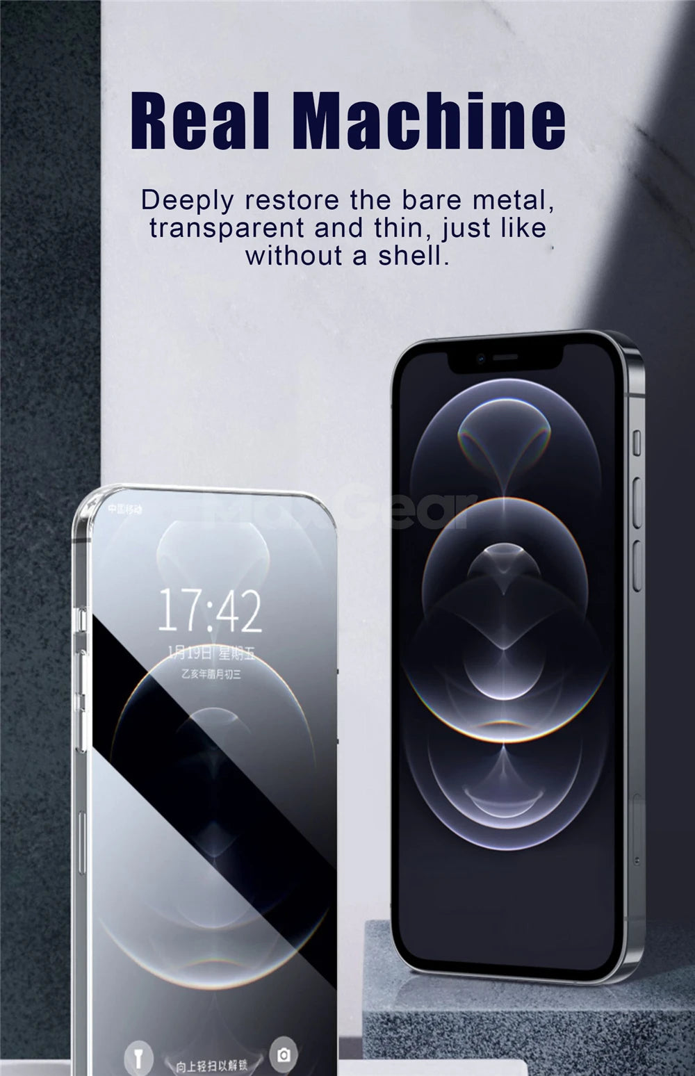 360° Full Body Protective Case for iPhone 16/15/14/13/12/11 Pro Max/Mini/X/XR/XS Plus Soft & Hard Transparent Cover