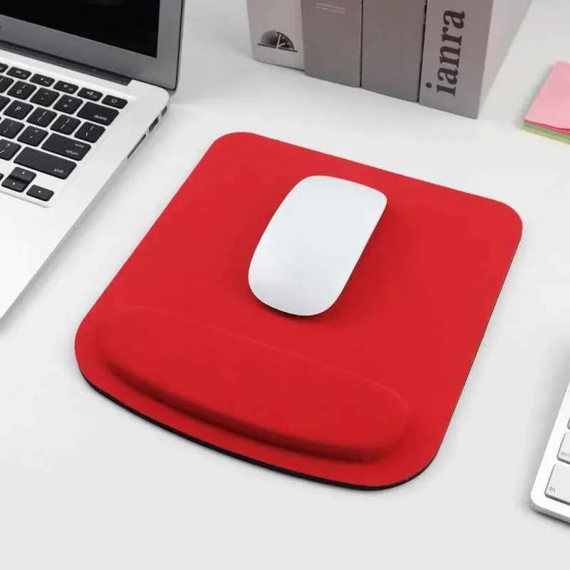 Environmental Eva Ergonomic Mousepad Computer Game Mouse Pad Wrist Pad Comfortable Mouse Mats For Office Home Solid Color