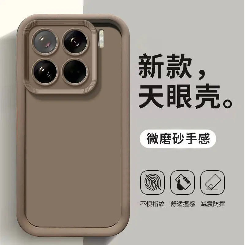 Shockproof TPU Case for Xiaomi 15T Pro/15T 5G with Camera Lens Protection Soft Silicone Black Cover for Mi 15 T Pro Shell