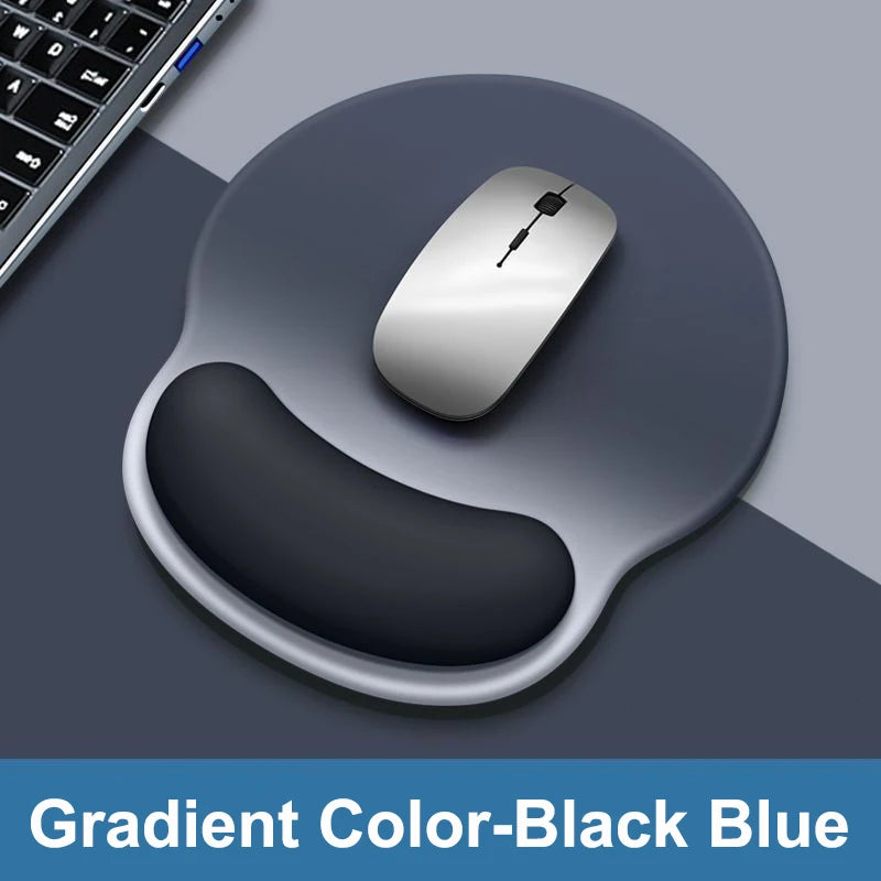 Gradient color mouse pad, comfortable wrist rest, non-slip mouse pad, soft mouse pad wrist rest - WinSupport Tech