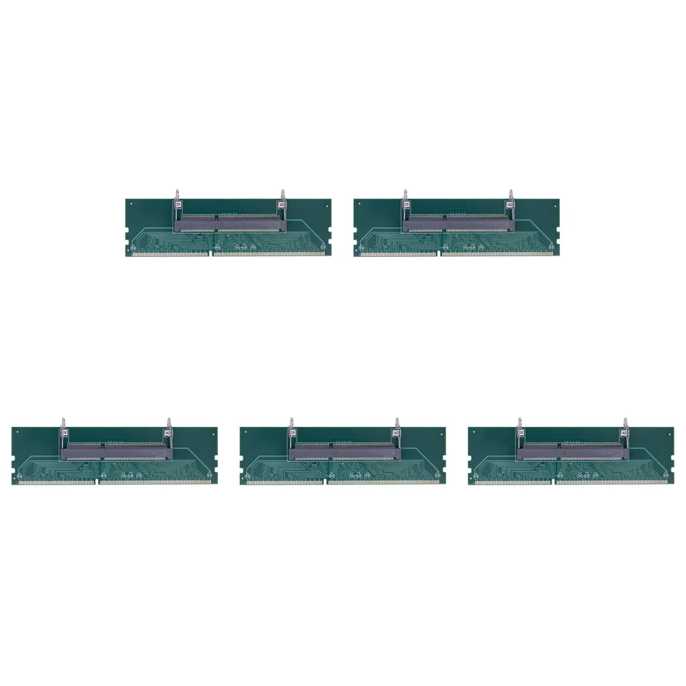 1-5PCS Laptop To Desktop Memory RAM DDR3 DDR4 Memory Adapter Connector Card SO-DIMM To PC DIMM Card DDR3 DDR4 Memory Adapter Sti