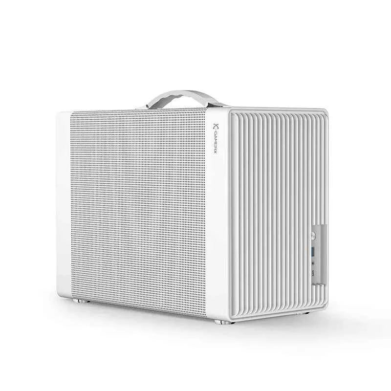 Power Train P40 MATX Case Desktop Computer Vertical Desktop Portable Host Case Mesh Breathable Graphics Card 350mm Length Limit