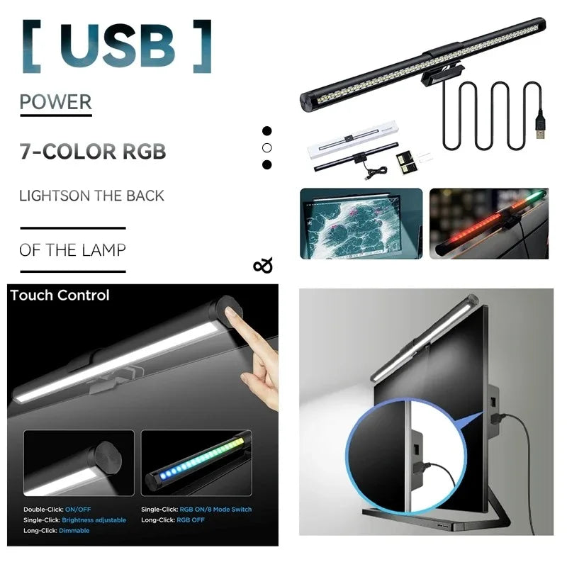 CHENBEN LED Screen Hanging Desk Lamp - WinSupport Tech