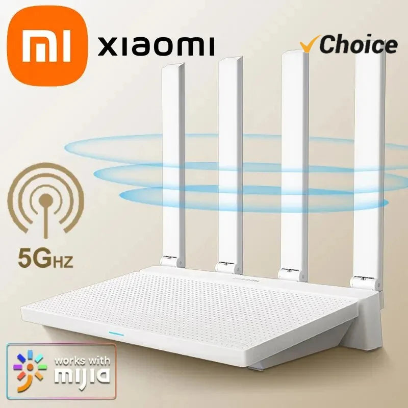 Xiaomi Router AX3000T 2.4G 5G Mesh Technology WiFi 6 Efficient Wall Penetration Children Online Protection WiFi Router - WinSupport Tech