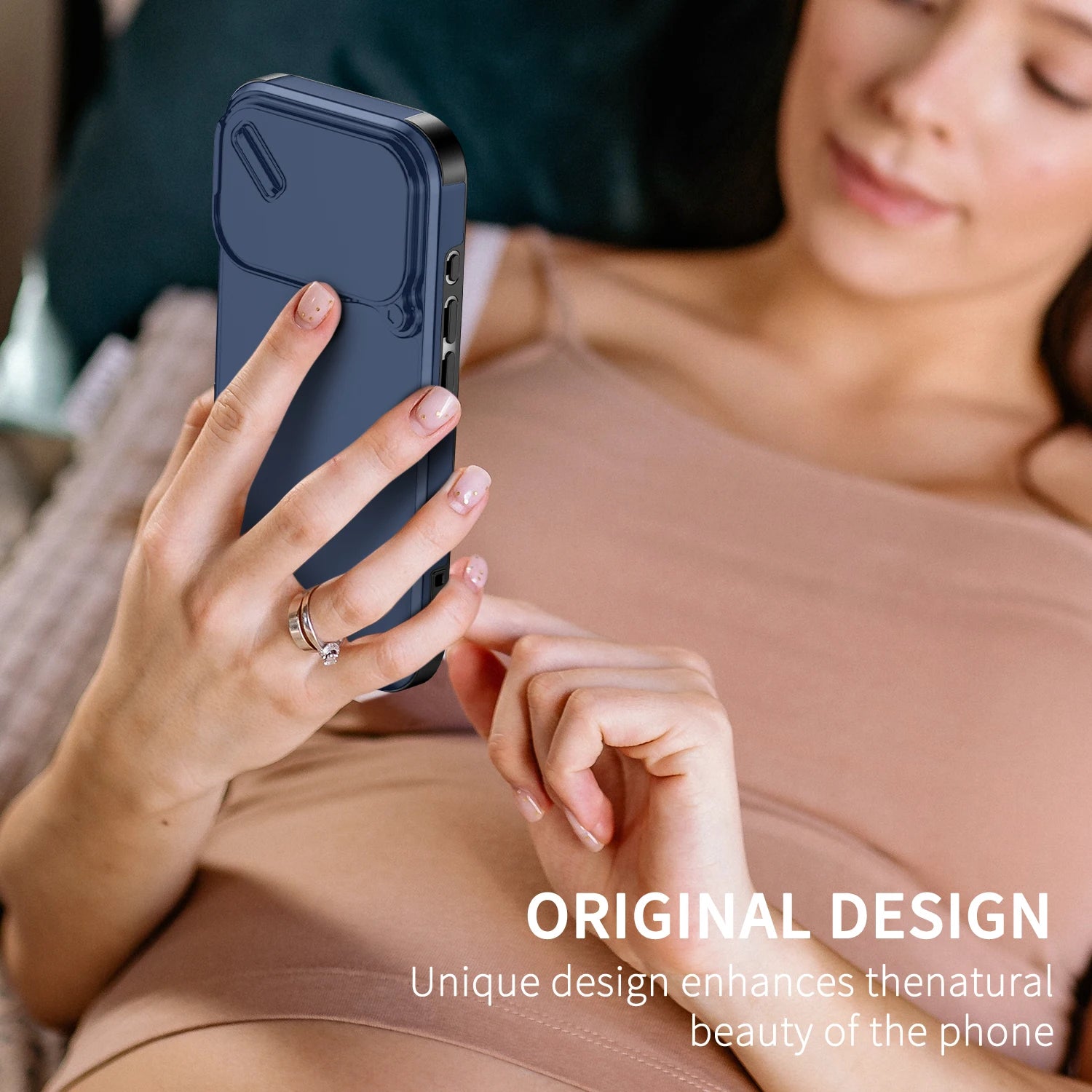 Shockproof Case For iPhone 15 14 13 12 11 16 17 Pro Max 15 Plus 16E Cover Slide Camera Protective Cases For iPhone 17 Air 17Pro